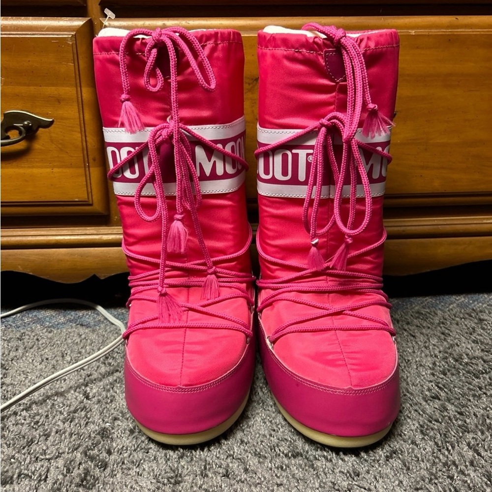 Pink Moon Boots
